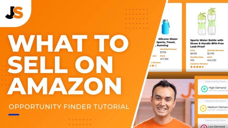 What to Sell on Amazon | How to Use Jungle Scout – Opportunity Finder | 2021 Tutorial