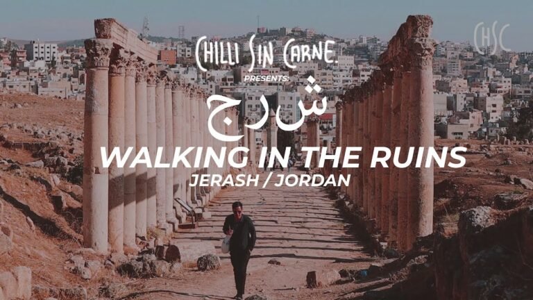 Walking in the Ruins of Jerash